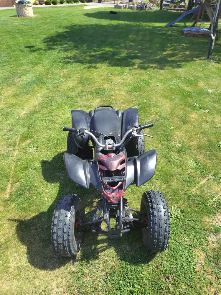 Quad bashan 250 z hakiem po remoncie