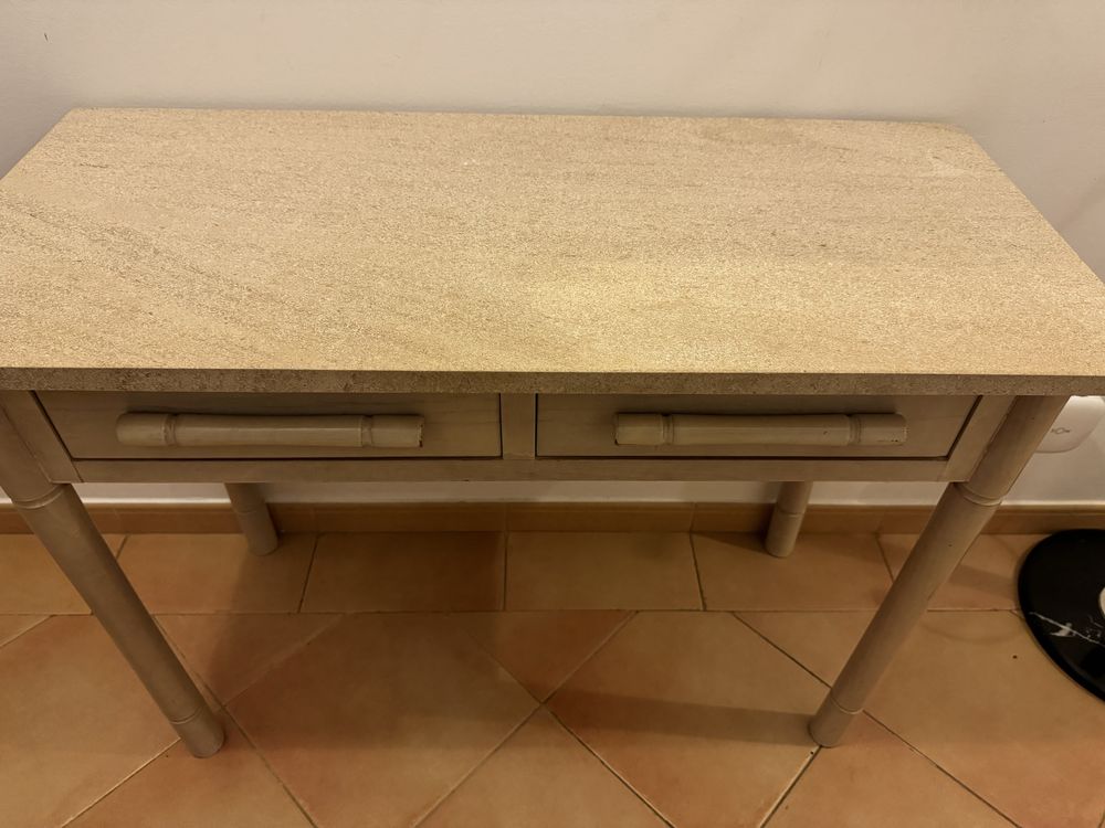 Aparador/consola em Pedra creme