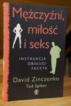 Książka - Mężczyźni, miłość i seks- David Zinczenko Ted Spiker