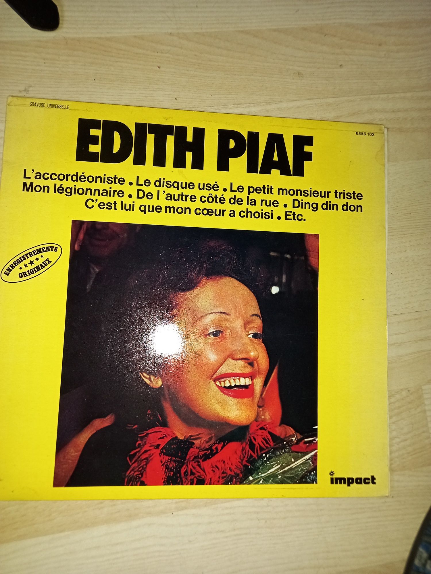 Płyta winylowa Edith Piaf