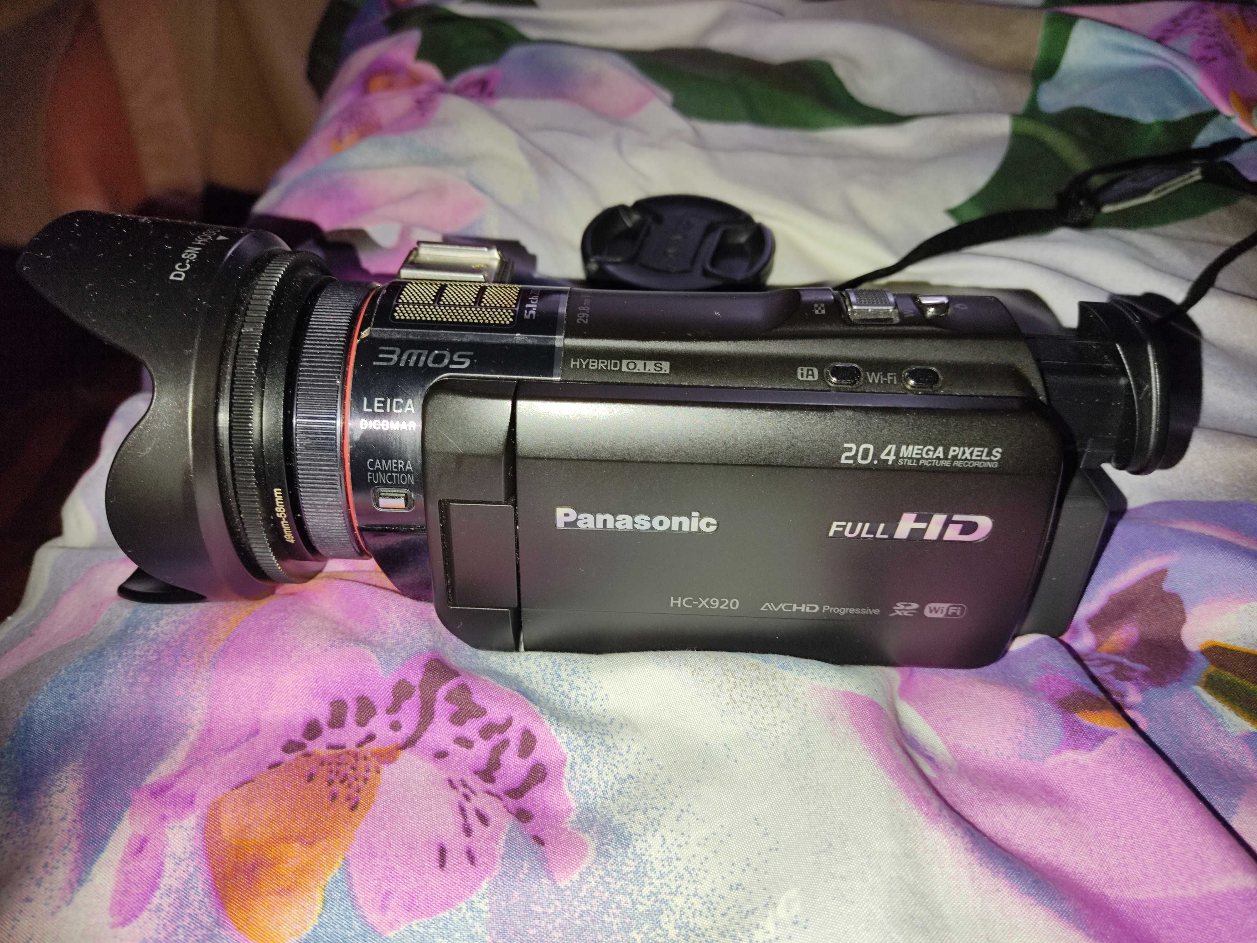 Panasonic hc-x 920+3Dнасадка VW-CLT2