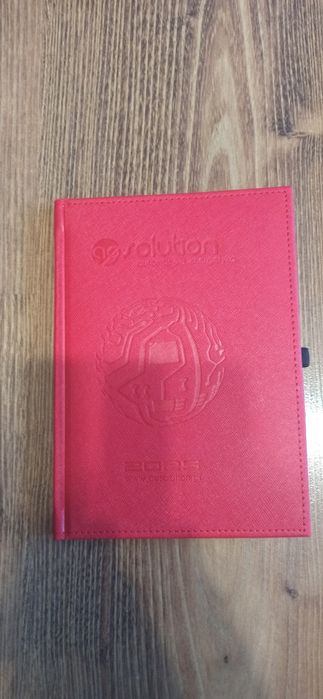 Kalendarz książkowy pomarańczowy 15x21