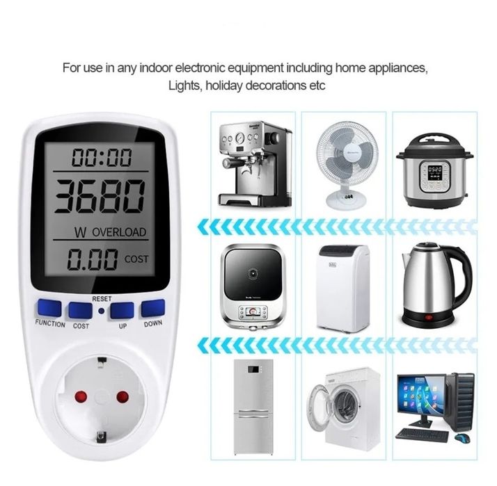 Contador consumo energia / electricidade - novo