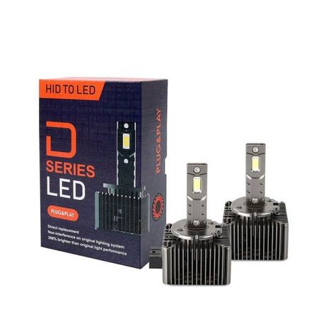 ЛЕД лампи LED D1S,D2S,D3S,D4S,D5S,D8S підключаються до штатного блоку