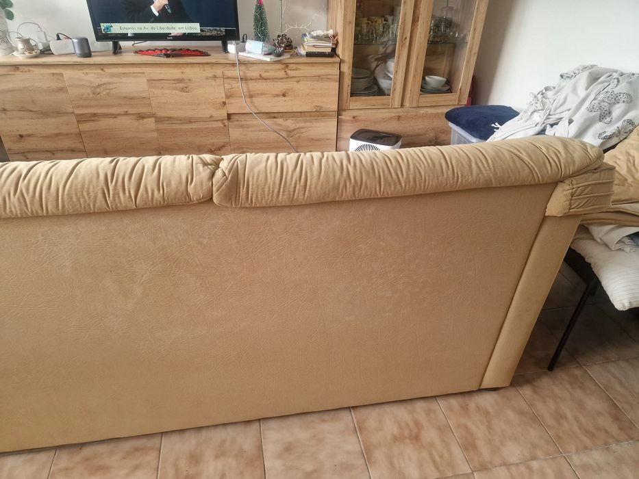 Sofá Bege - muito confortável!