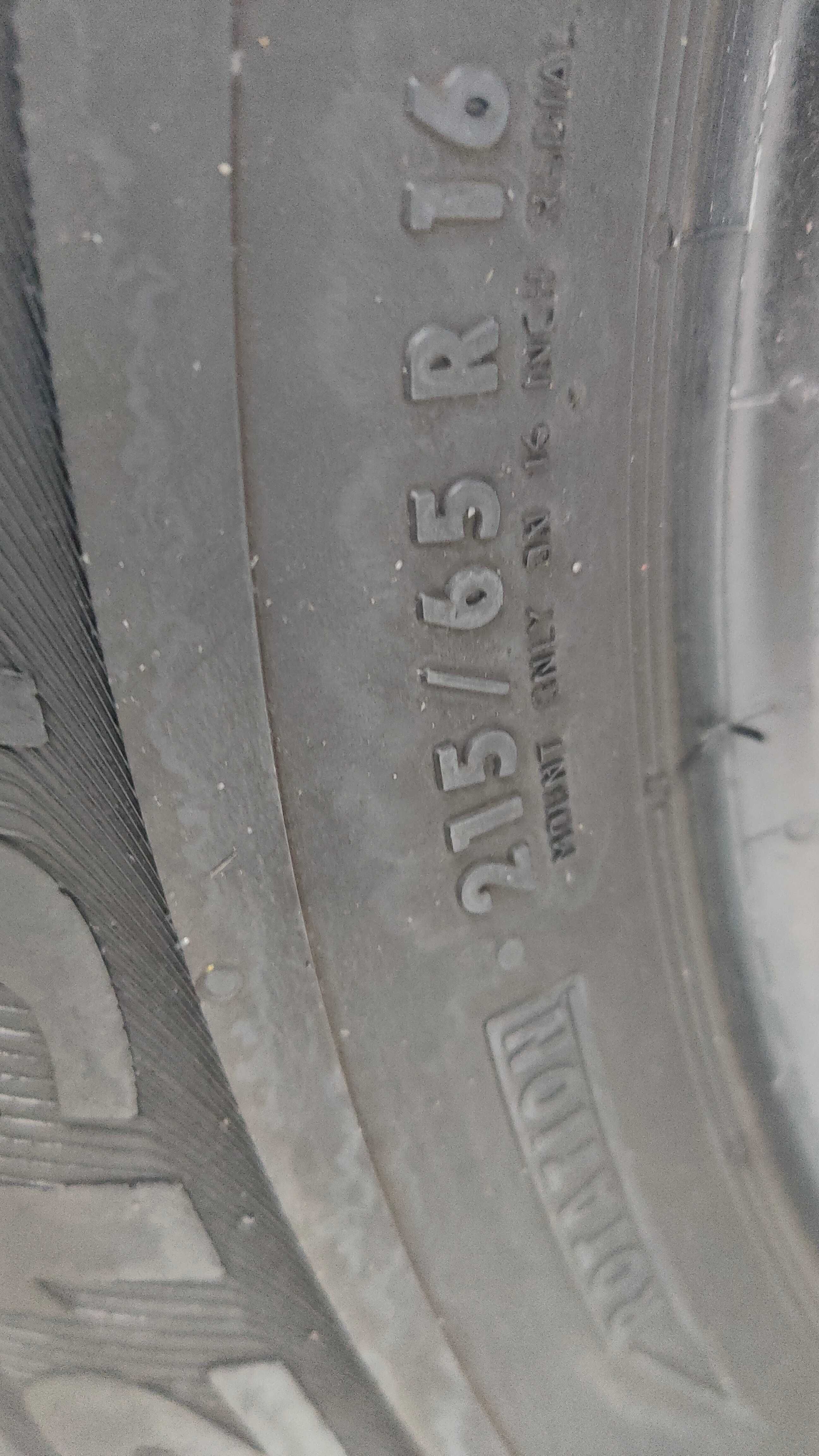 Opony Zimowe 215/65/16 Semperit 2szt 6,5mm