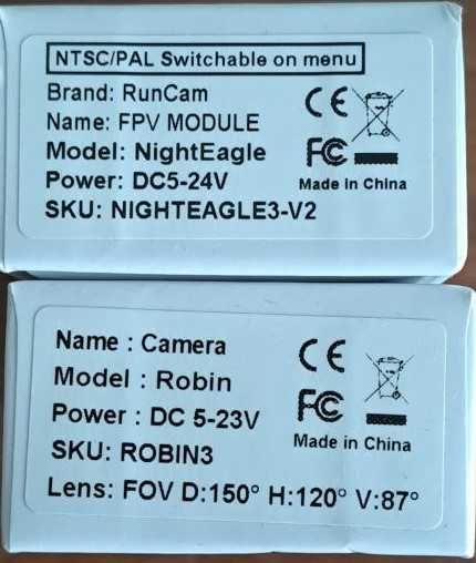 Камера  RunCam/ Ratel Pro /Ratel 2/ JINJIEAN MINI Orange/9IMOD для FPV