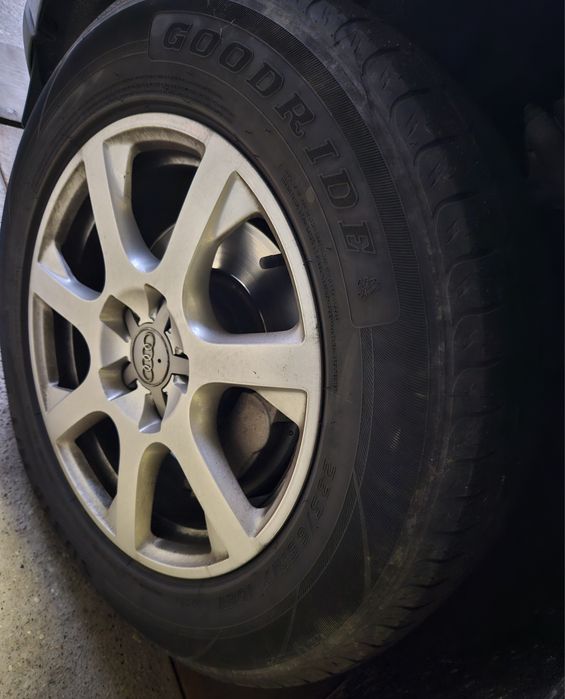 Koła felgi aluminiowe audi opony R17 5x112 ET39