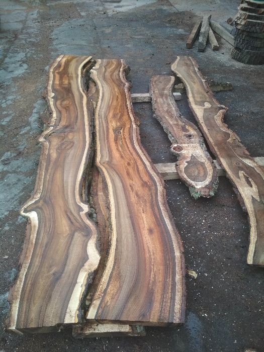 Monolit blat dąb orzech jesion live edge wood epoxy loft hand made