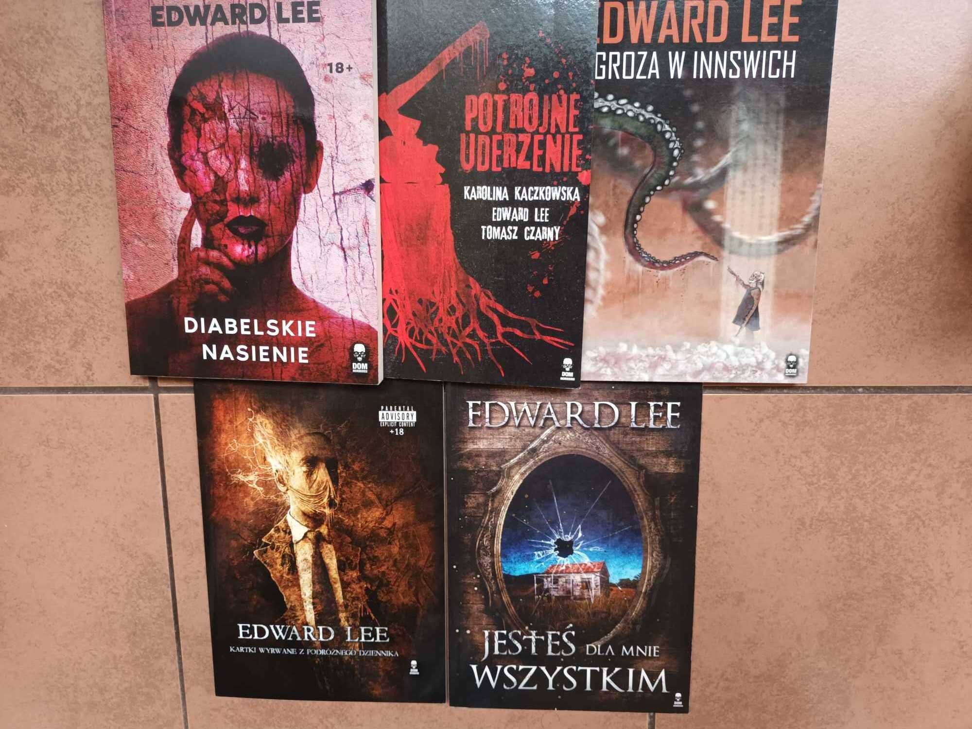 Książki Edward Lee Diabelskie nasienie Zgroza Dom Horroru Lovecraft