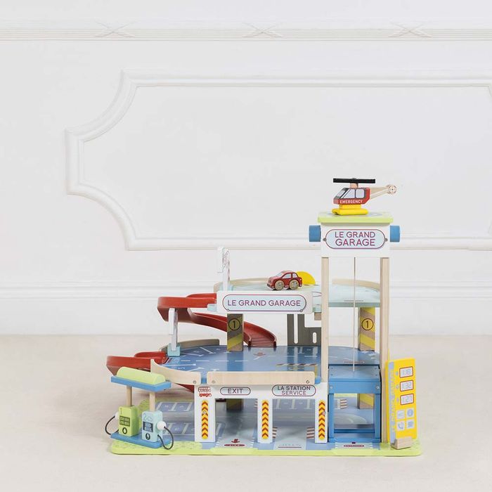 Drewniany garaż wielopoziomowy Le Grand Garage, dzieci Le Toy Van