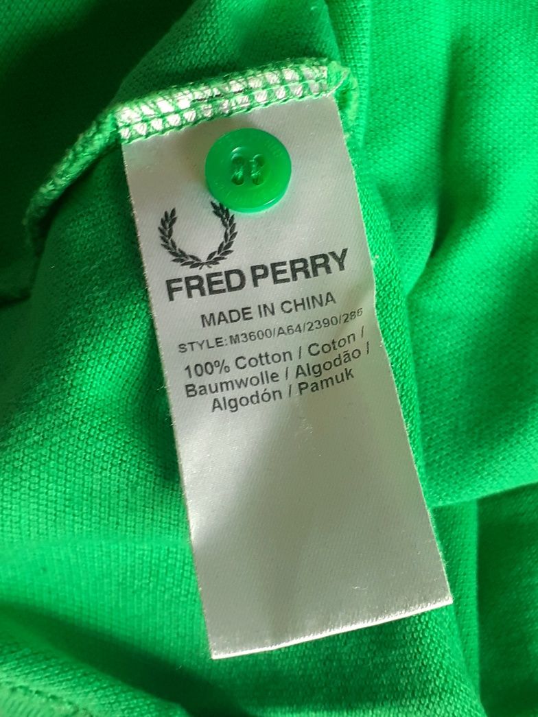 Polo Fred Perry verde