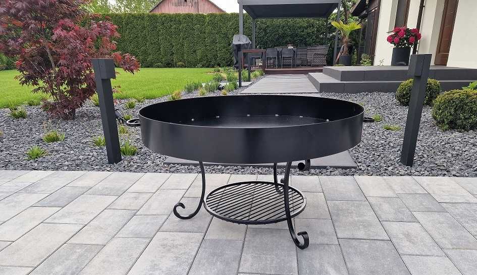 Palenisko na ognisko grill 80 cm rant 10 cm Piaseczno