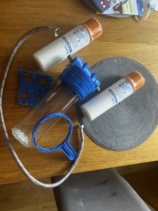 Filtr wodny przepływowy, uzdatnianie wody