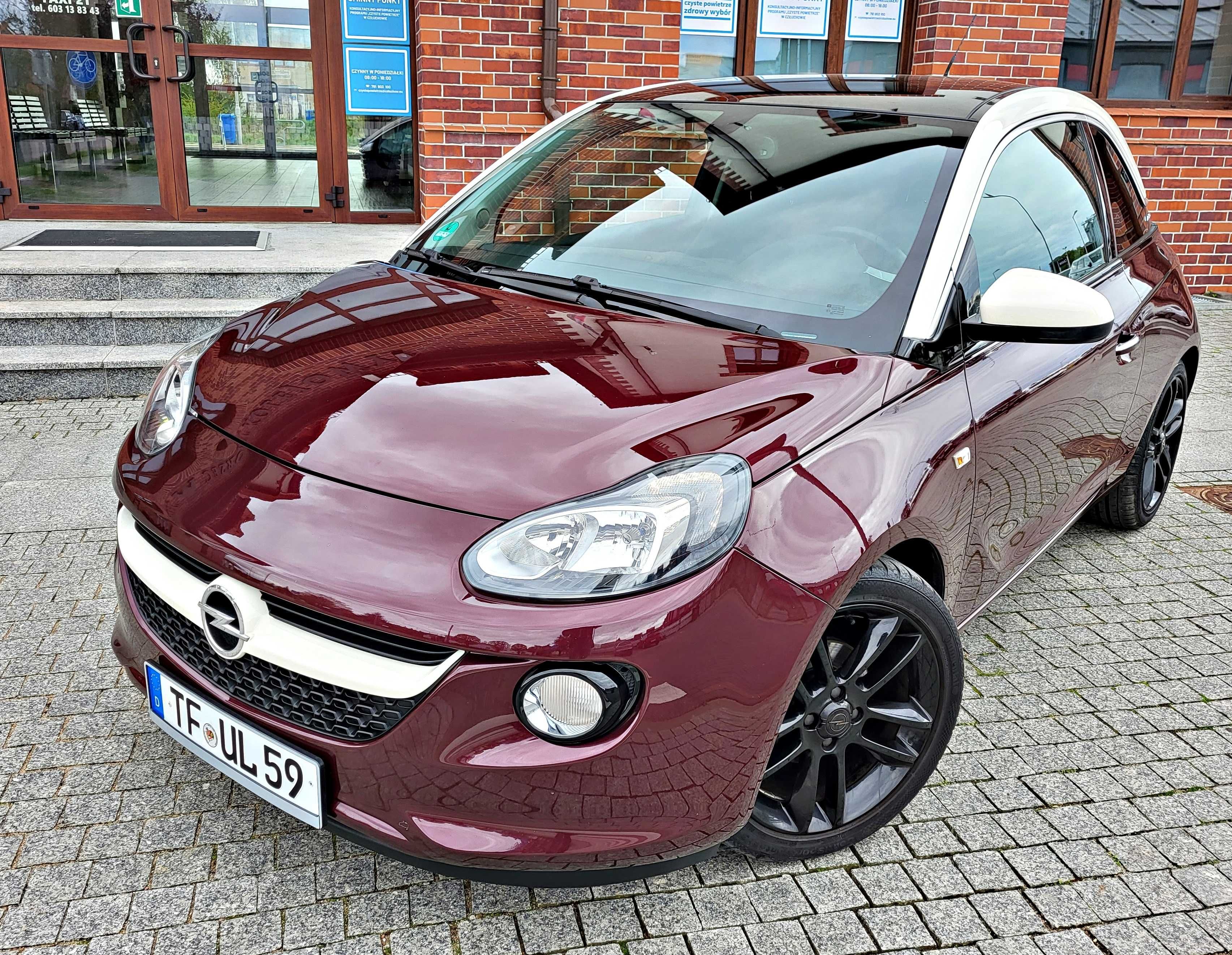 Śliczny Opel Adam  Benzynka*Klimatron*Alu*Panorama*LED  Opłacony..