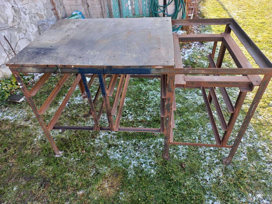 Stół warsztatowy traserski OKAZJA płyta traserska solidny stół