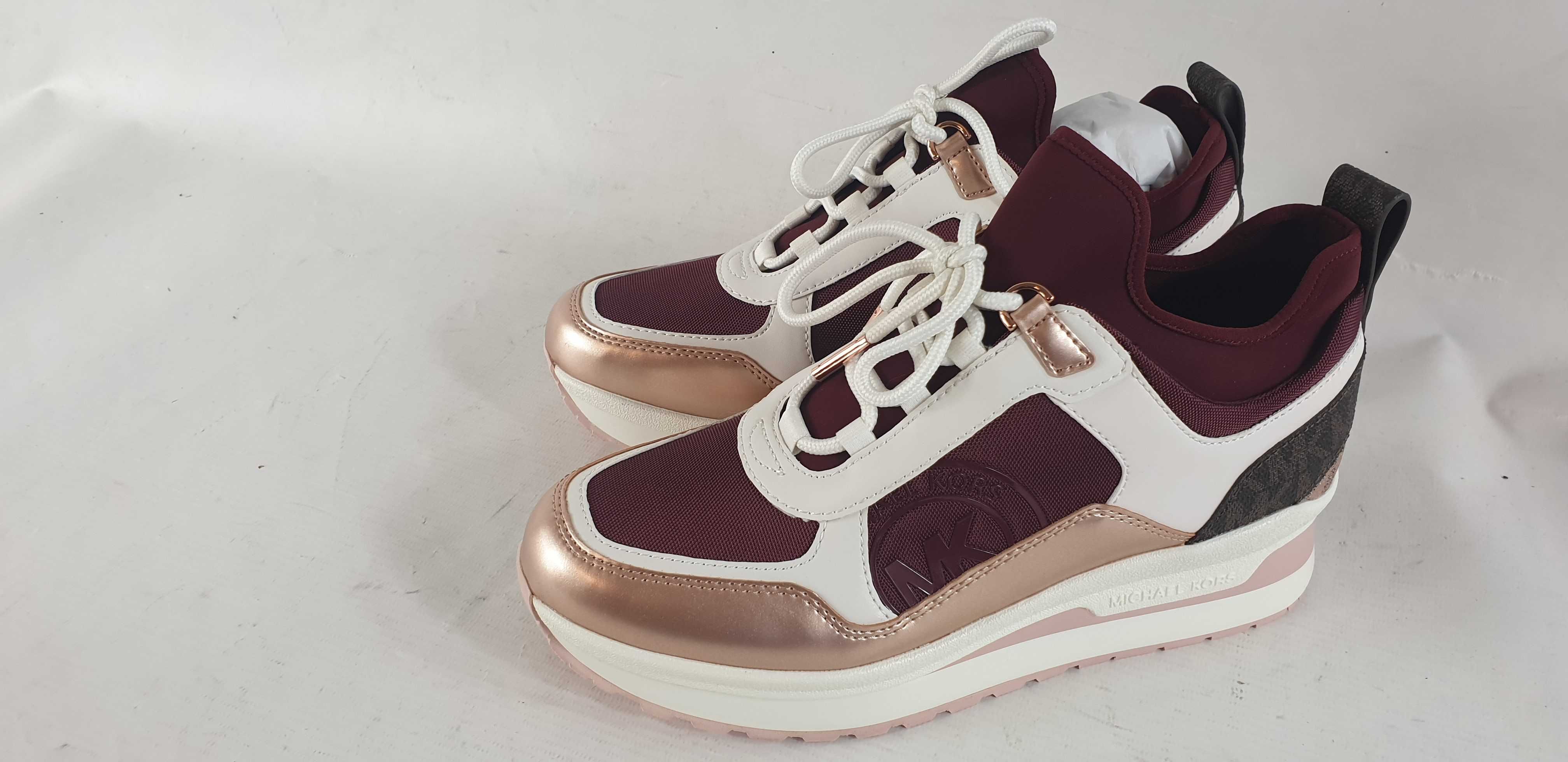Sneakersy  platformie Michael Kors Lula Trainer 37