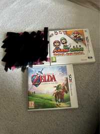 Zestaw gier na 3ds. Gry od nintendo. Zelda i mario&luigi