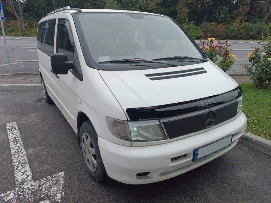 Зимовая накладка на решетку матовая для Mercedes Vito W638 1996-2003