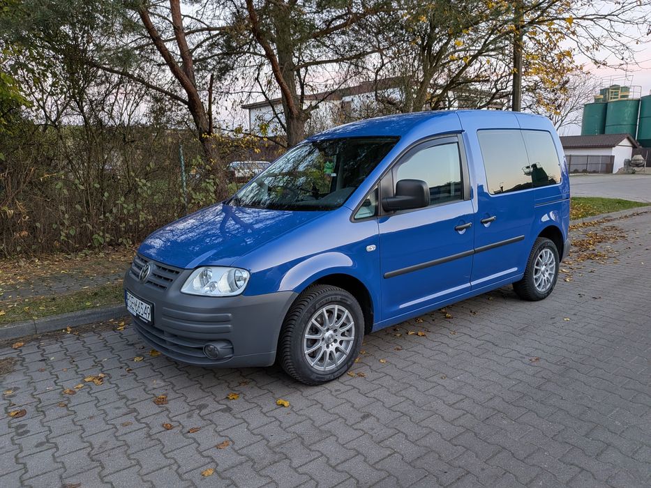 Caddy,7 osób ,1.6 benzyna ,klima, zarejestrowany
