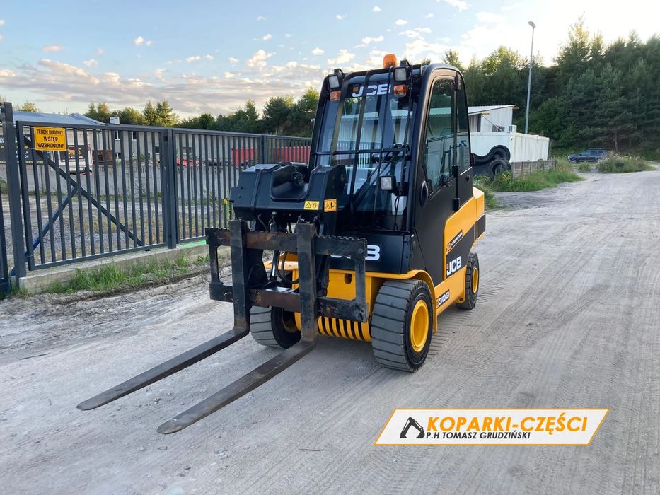 JCB Teletruk TLT 30G  Wózek widłowy / Sztaplarka JCB TLT 30G, LPG, Udźwig 3t, 2014, Zadbana