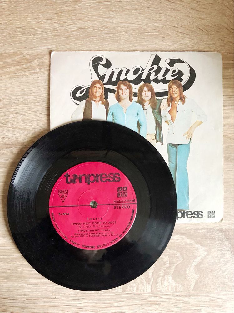 Vintage vinyl Smokie emi płyta stara