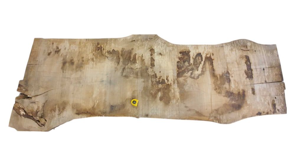 Monolit Dębowy po Suszarni 254x90x7 cm Dąb Piękny Blat Kuchenny