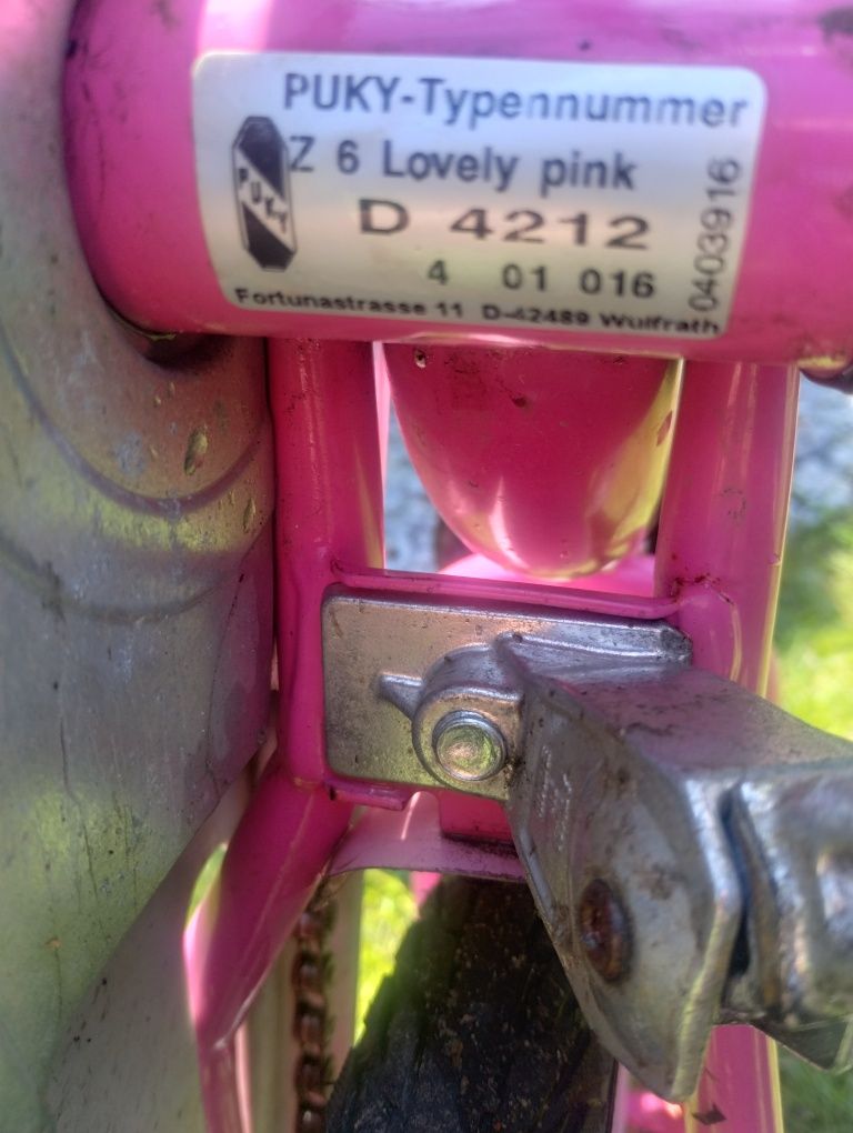 Rower 16 cal Puky
