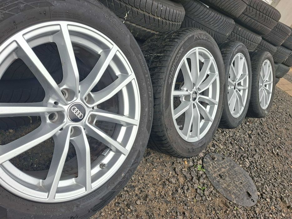 [K10] KOŁA ZIMOWE,ALUFELGI 17'' 5x112 AUDI A4 B7,B8,B9,A5,A6 C6+225/50