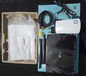 Router TP-Link Archer MR400 + Wzmacniacz sygnału TL-WA850RE – komplet