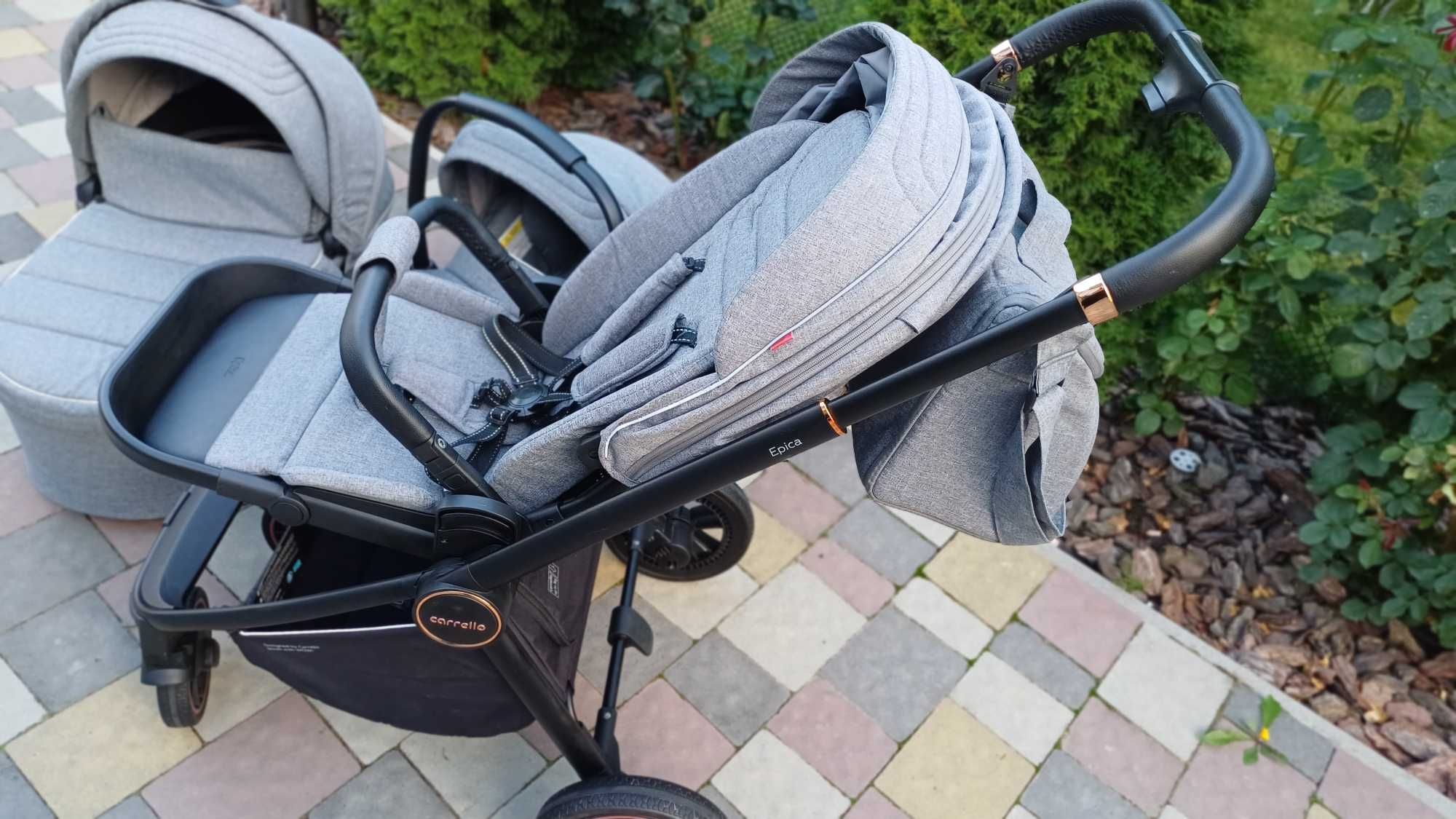 Коляска CARRELLO Epica 3в1  !ТОРГ!+подарунок