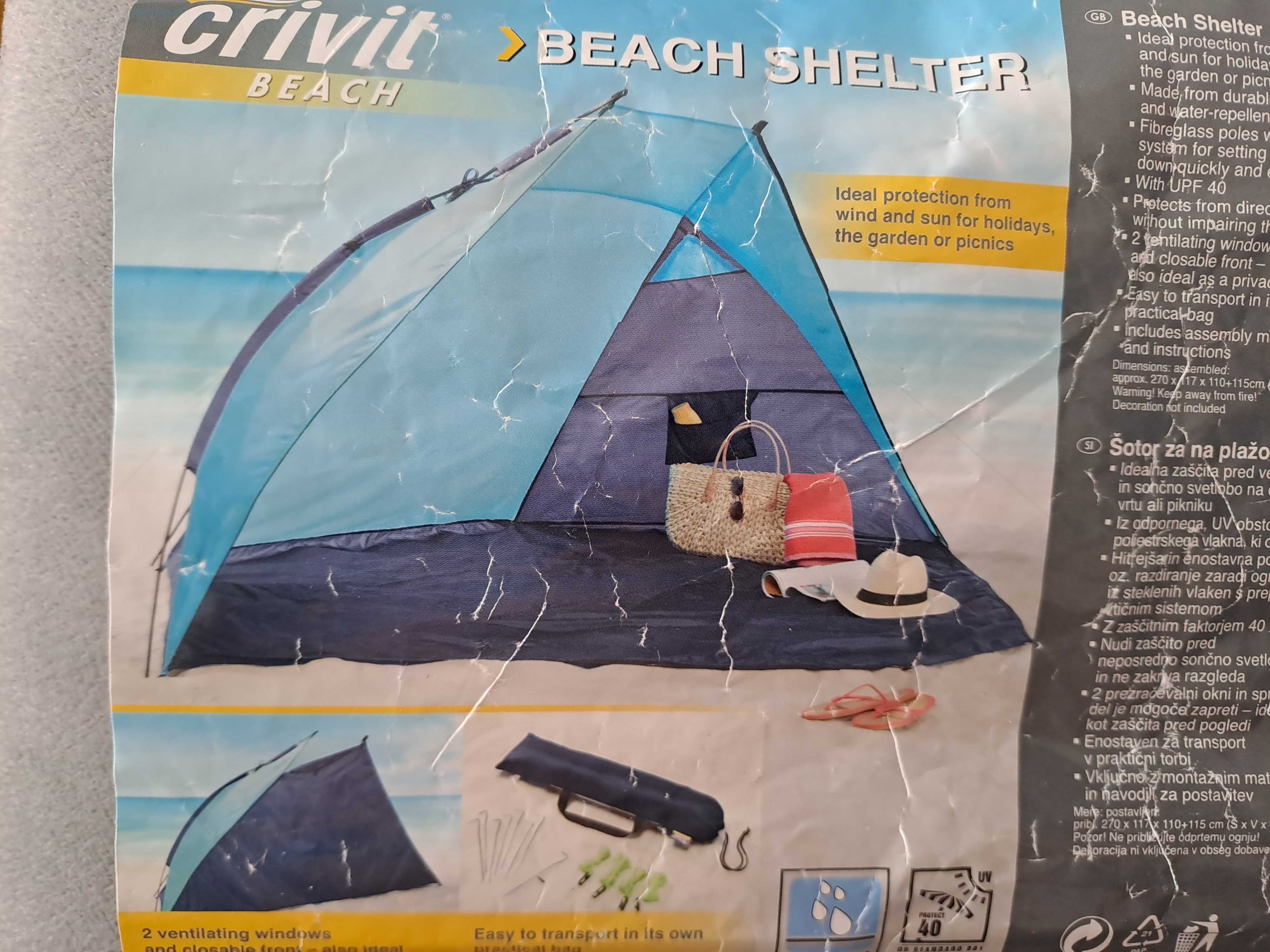 Namiot plażowy Crivit