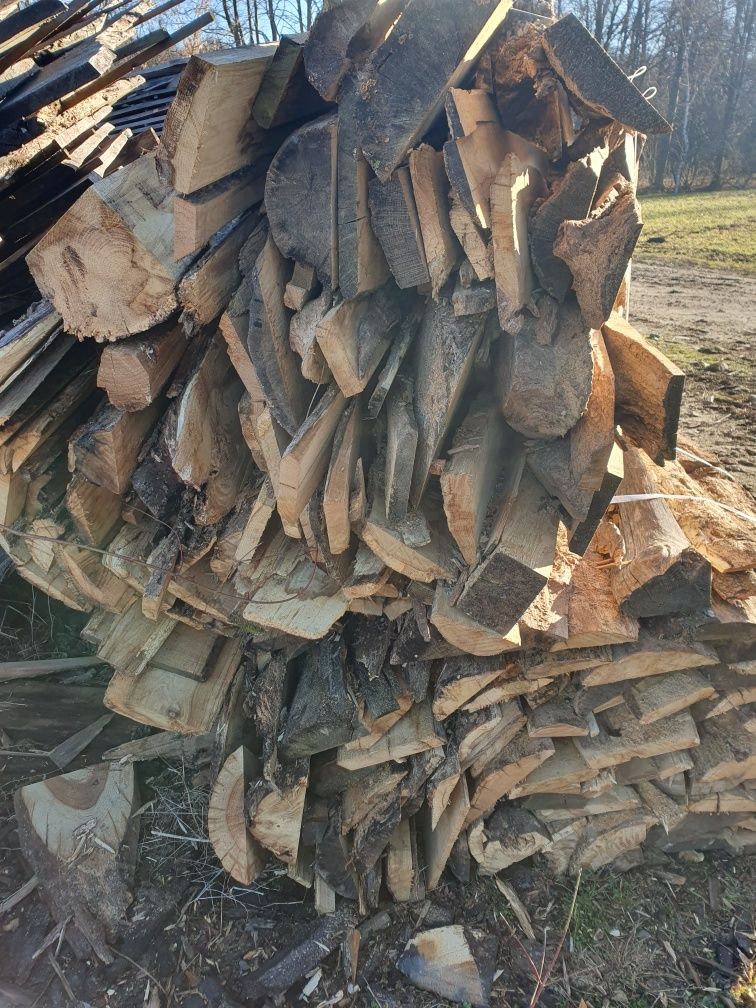 Drewno opałowe zrzyny bukowe debowe