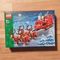 Nowy zestaw Lego 40499 sanie Mikolaja
