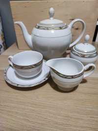 Garnitur do herbaty Silesia Porcelain na 12 os