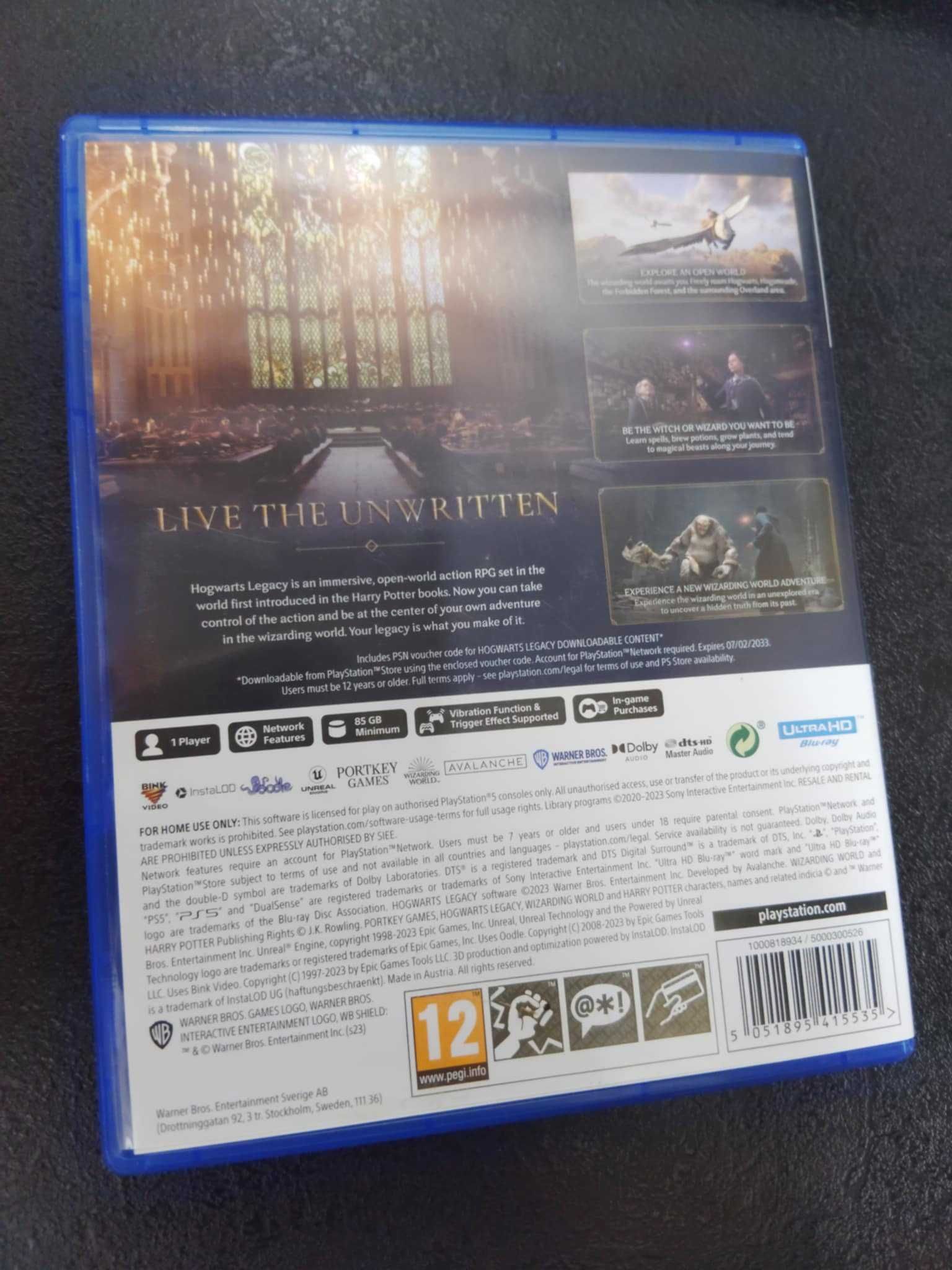Hogwarts Legacy PS5 Dziedzictwo Hogwartu