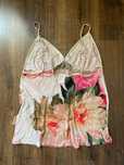 Ted Baker bieliźniany top koszulka nocna w kwiaty wakacyjna wiskoza S