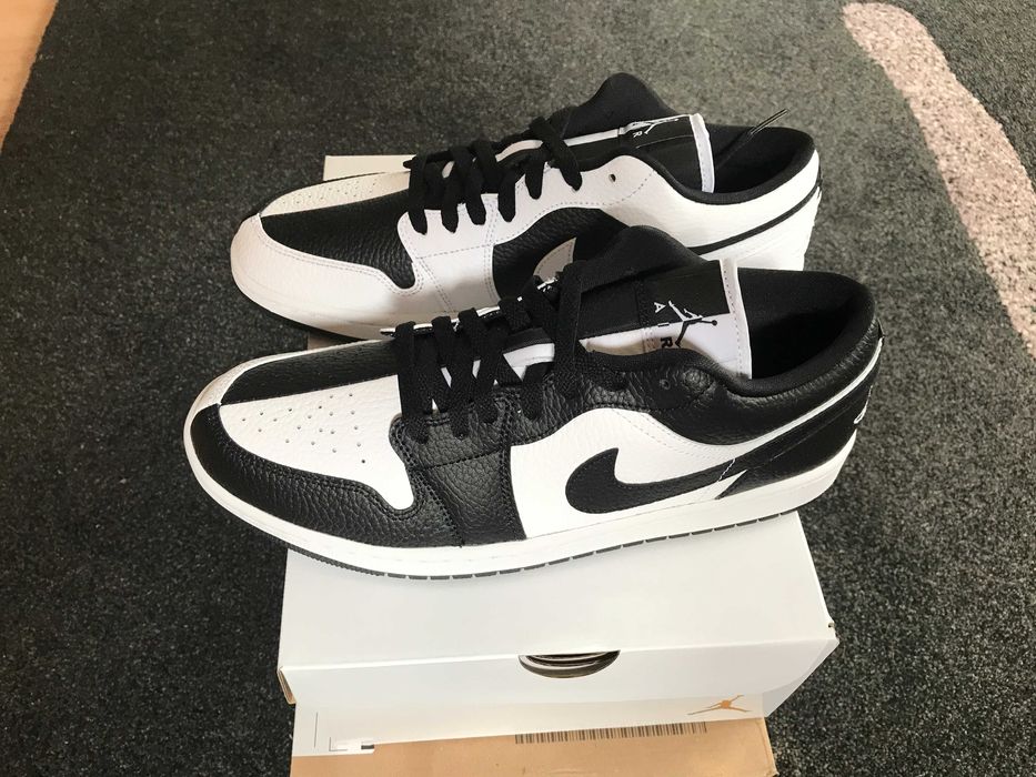 NOWE Air Jordan 1 Low SE Homage Split White Black (W) r.44 (11,5 US)