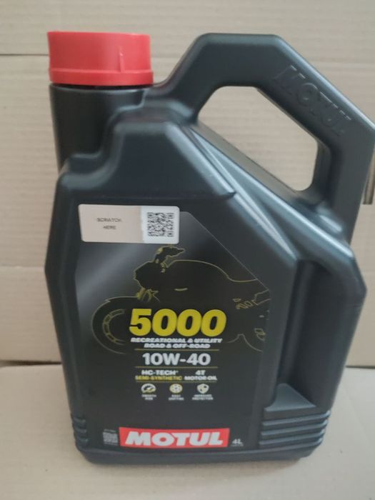 Масло 5000 10w40 4л. для скутеру, мопеду, мото, техніки