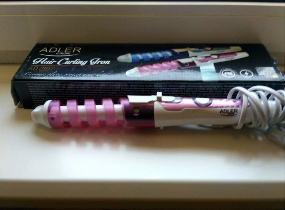 Плойка Adler AD 2107, майже нова, з коробкою та інструкцією.