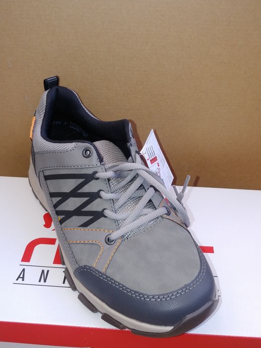 Nowe buty sneakersy Rieker szare, skóra r. 42  Idealne do pracy