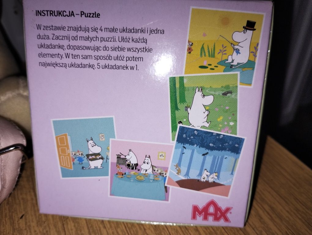 Zestaw Muminki: pluszaki i inne