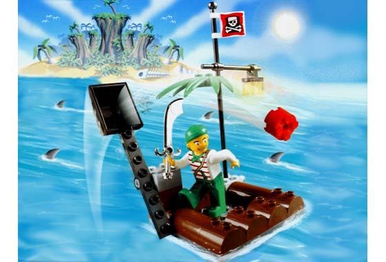Lego 7070 Catapult Raft z serii: 4 Juniors: Pirates