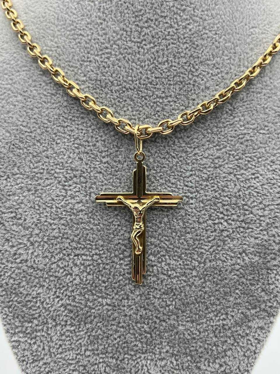 Złote krzyżyk 14K 4,29g.