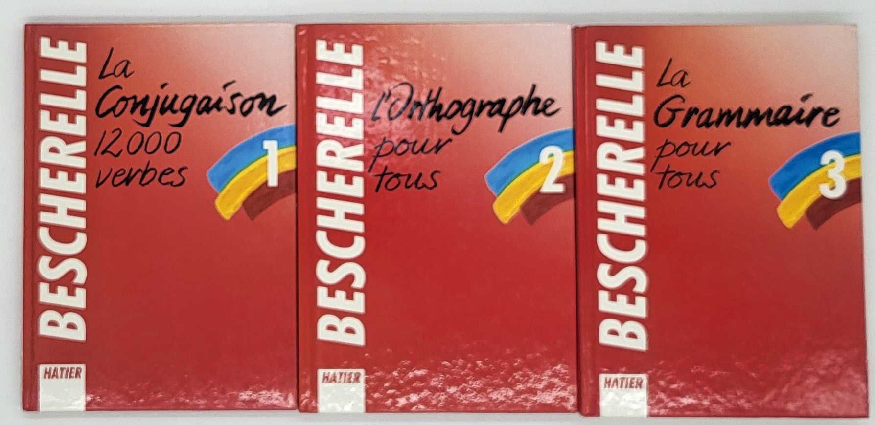 Bescherelle - 3 książki do nauki francuskiego