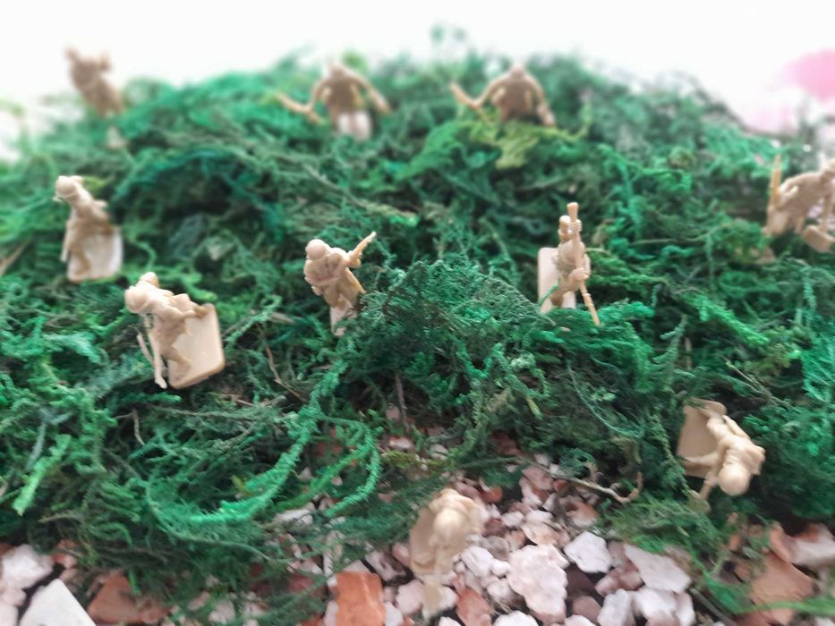 diorama de bonecos da airfix da segunda guerra mundial escala 1:72