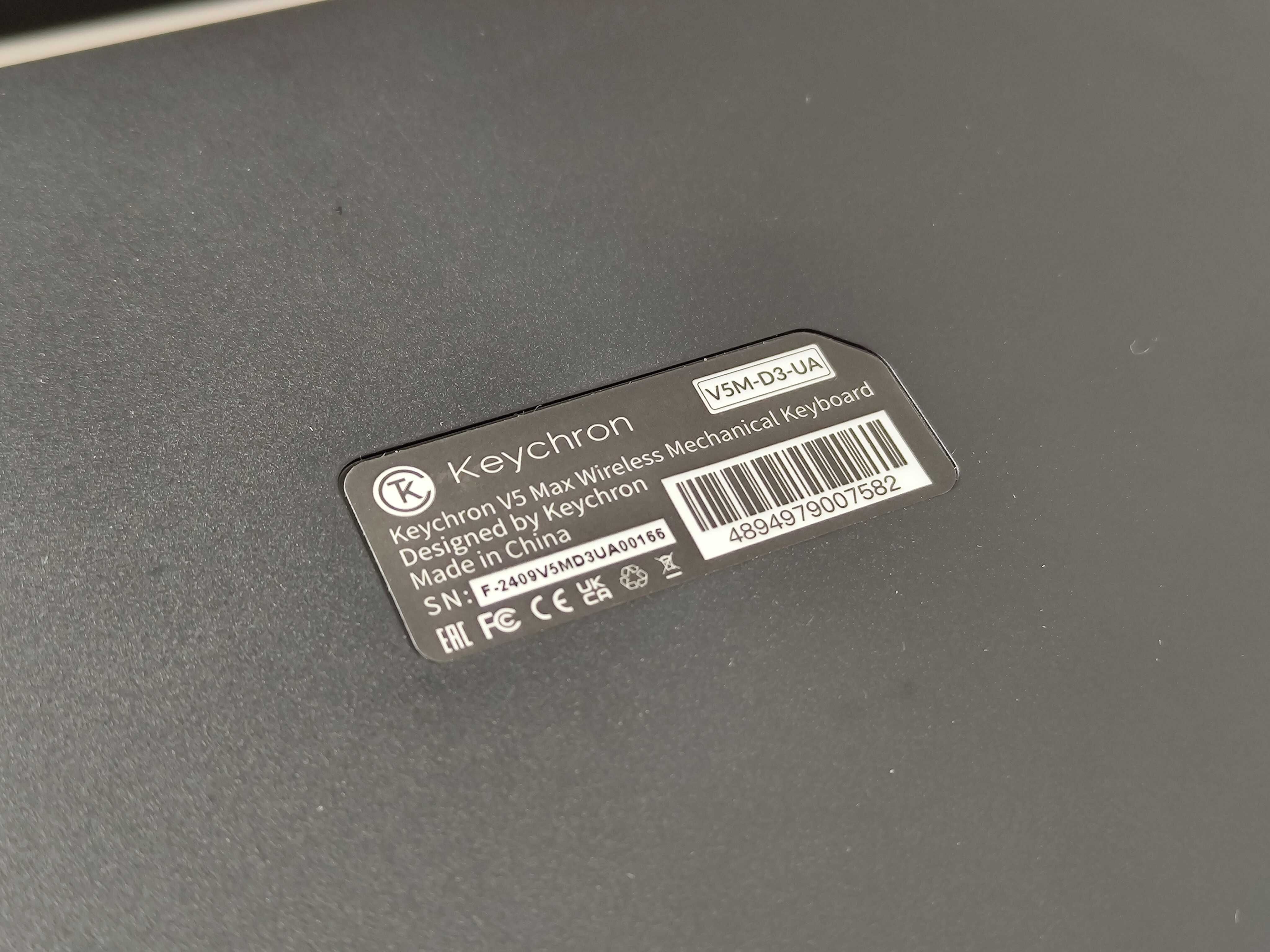 Механічна клавіатура Keychron V5 Max (Brown switch)