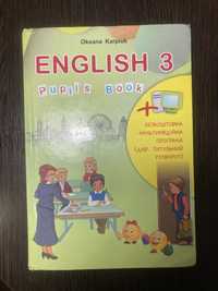 English 3 клас Карпюк