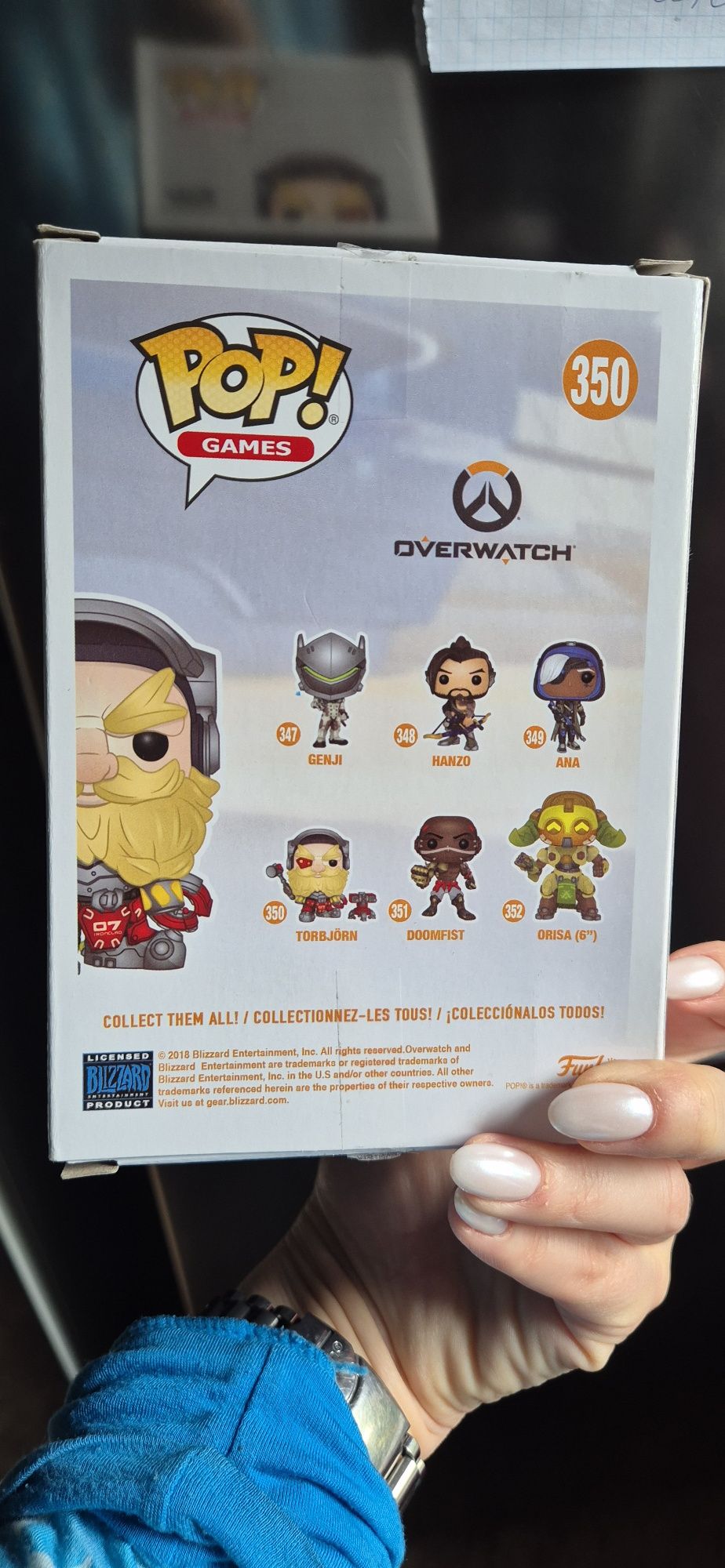 Фігурка FUNKO POP! серії "Overwatch" Торбйорн Овервотч/POP Games Overw