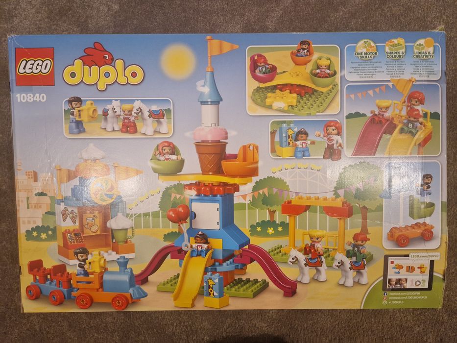 Lego duplo 10840 duże wesołe miasteczko